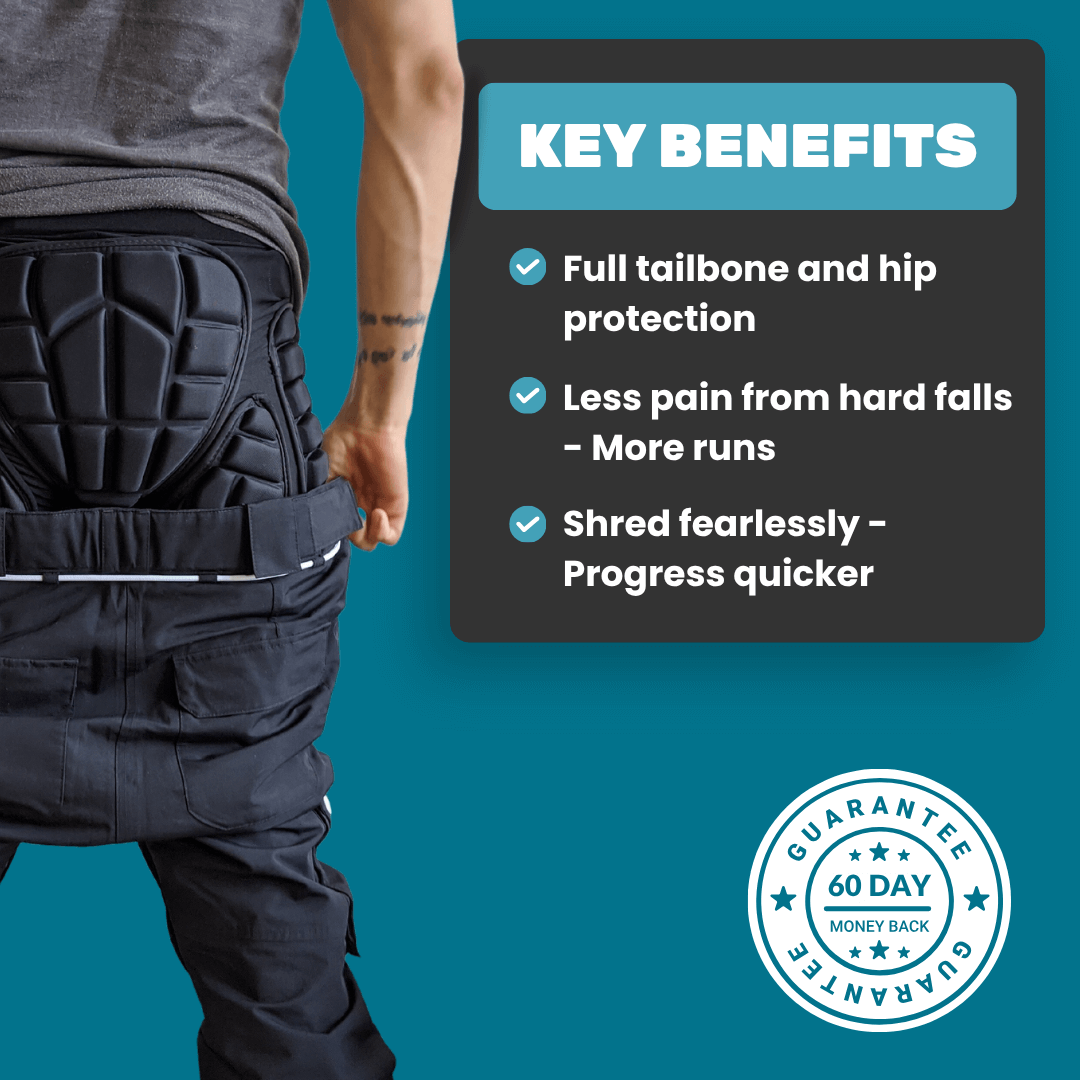 Snowboard and Ski Impact Shorts (Crash Pants)