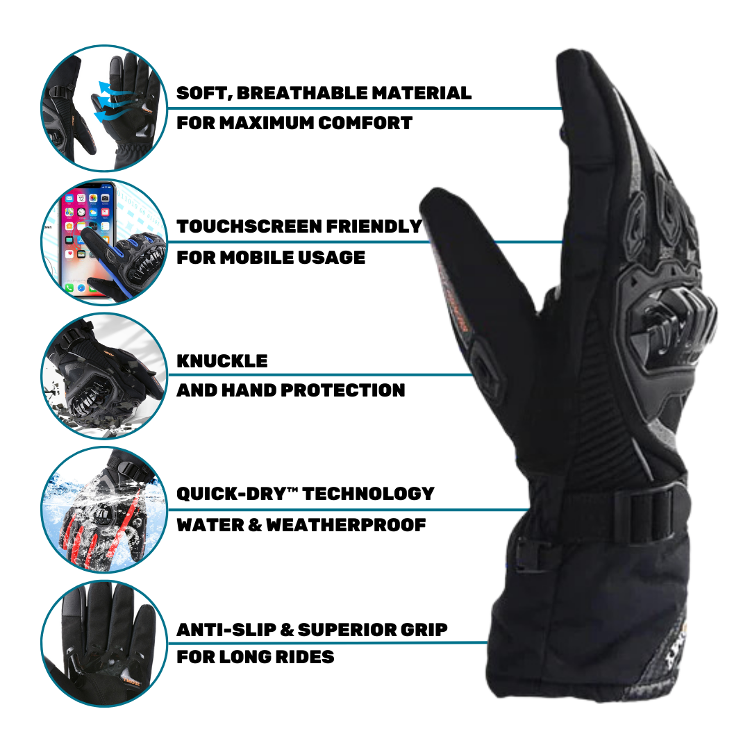 Thermal Moto Gloves